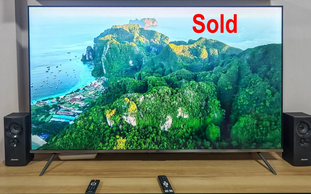 TV Haier 65″ 4k  bought Sept 20th 2025 3 years warranty