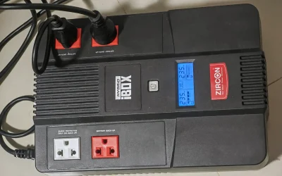 ZIRCON Hybrid iBox 1000VA/550W Line Interactive UPS 10 months warranty left